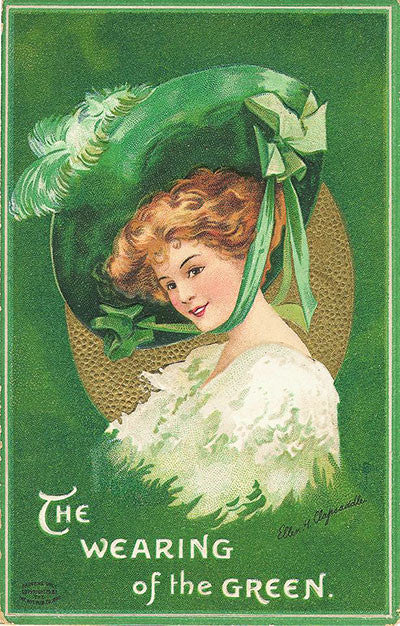 Free Graphic Friday - St. Patrick's Day Lady