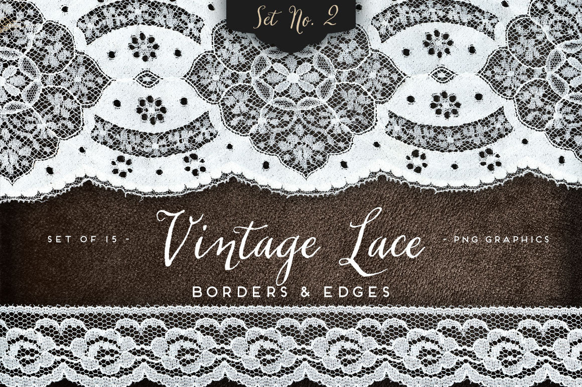 vintage lace border clip art free