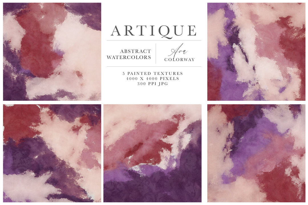 Artique Abstract Watercolor Background Texture Graphics