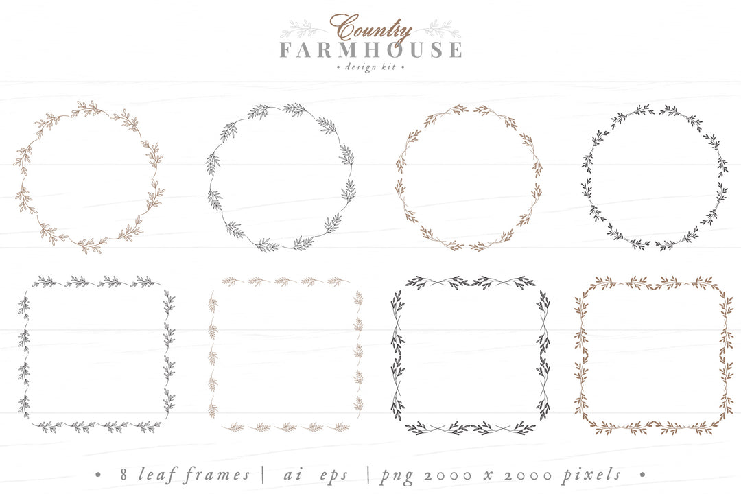 Country Farmhouse Design Kit