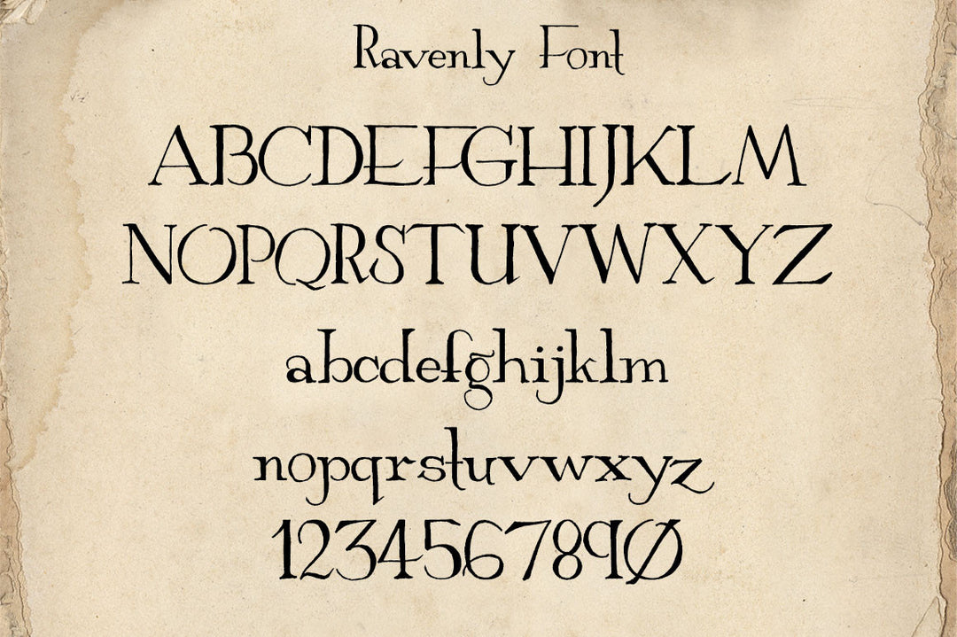 Ravenly Hand Written Font